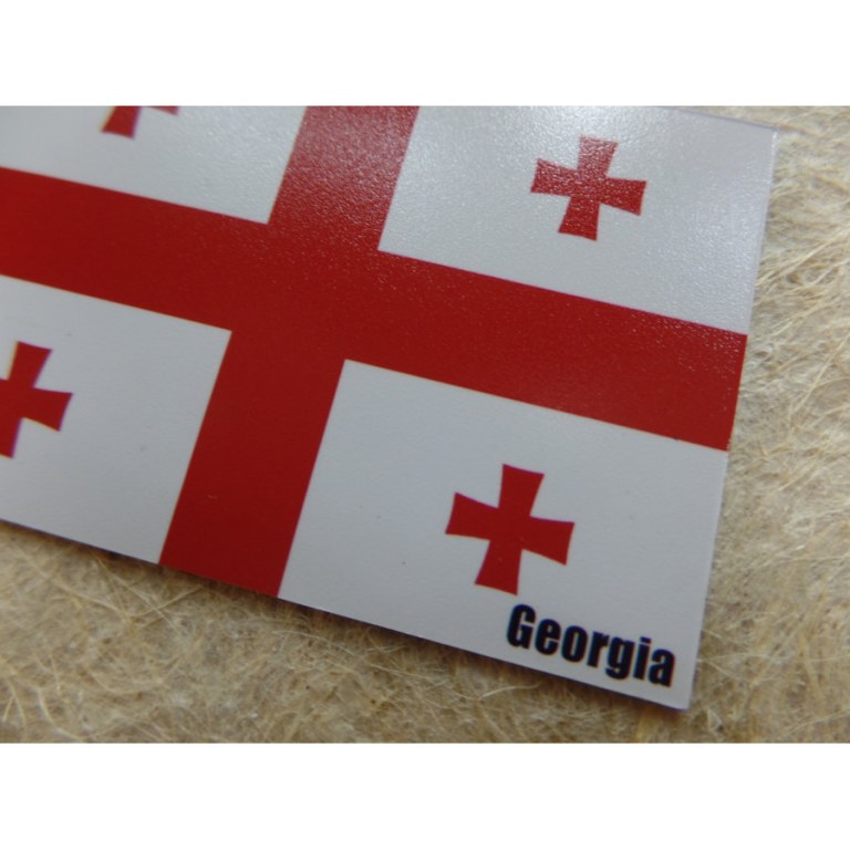 Aimant drapeau Géorgie