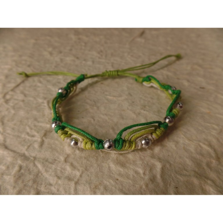 Bracelet ola vert