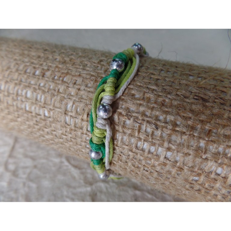 Bracelet ola vert