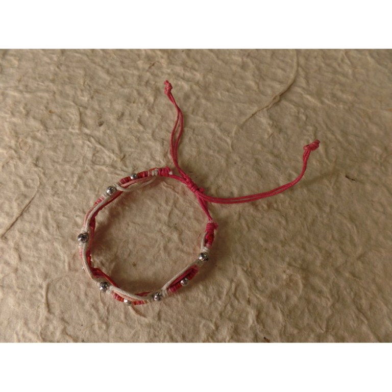 Bracelet ola rosé