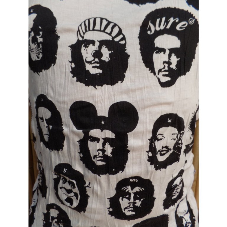 Tee shirt blanc Che Guevara