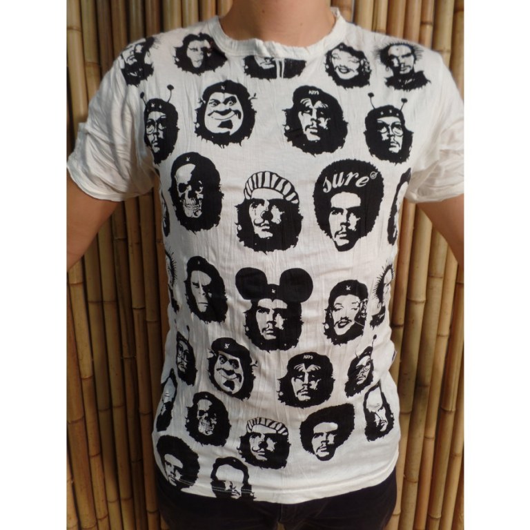 Tee shirt blanc Che Guevara