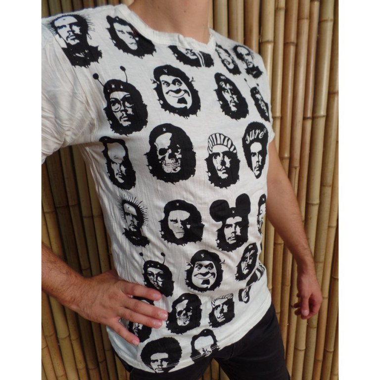 Tee shirt blanc Che Guevara