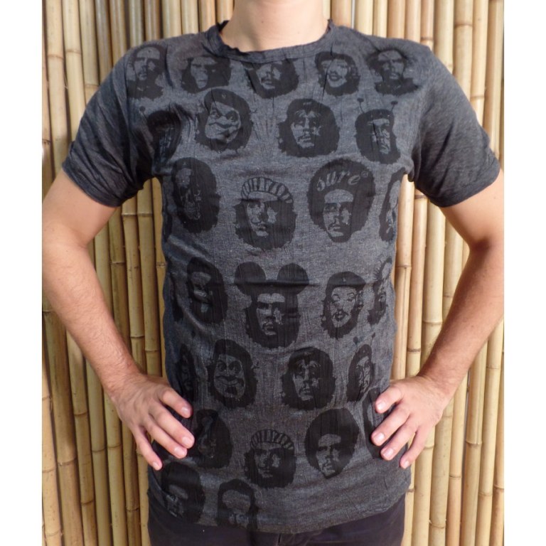 Tee shirt anthracite Che Guevara