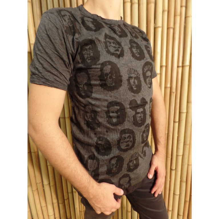 Tee shirt anthracite Che Guevara