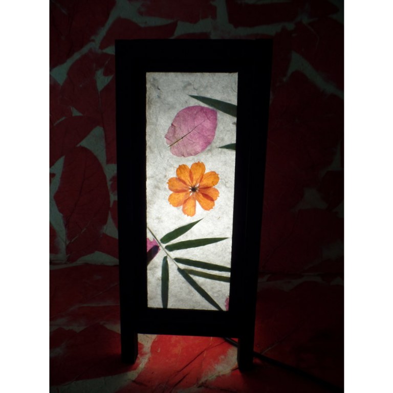 Lampe les fleurs