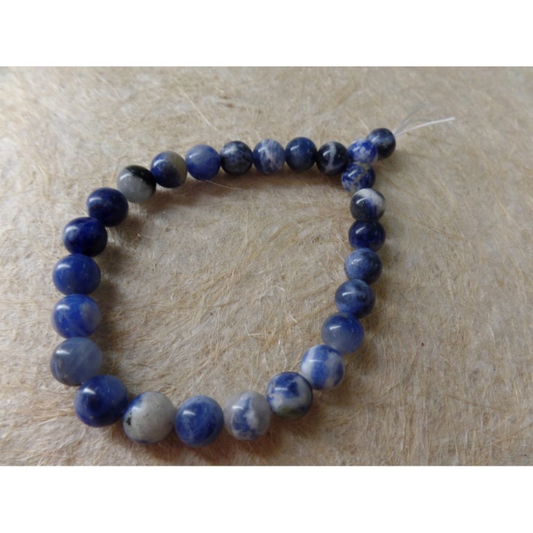 Mala de poignet sodalite