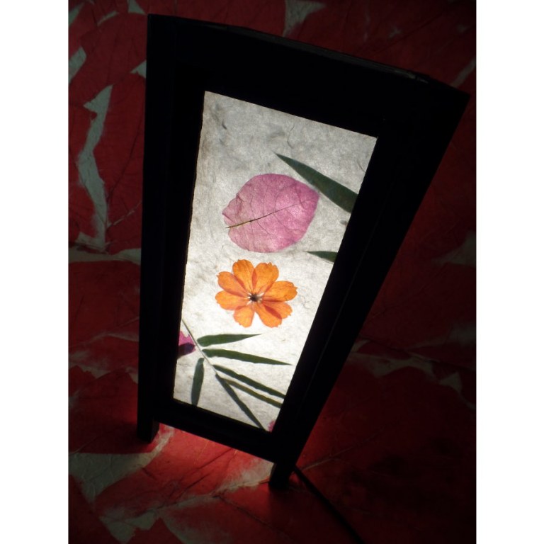 Lampe les fleurs