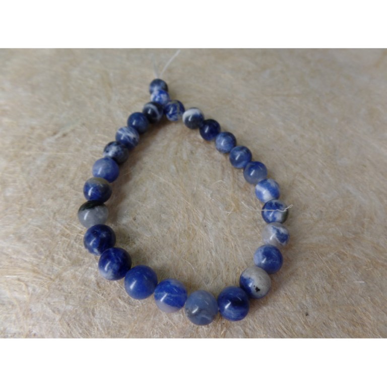 Mala de poignet sodalite