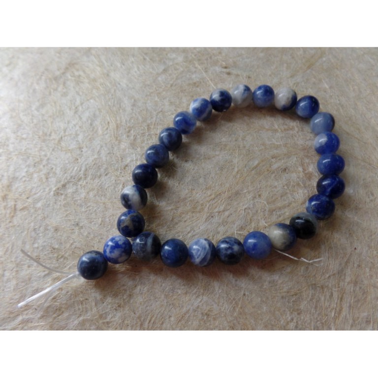 Mala de poignet sodalite