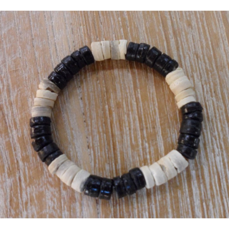 Bracelet fantasia black & white