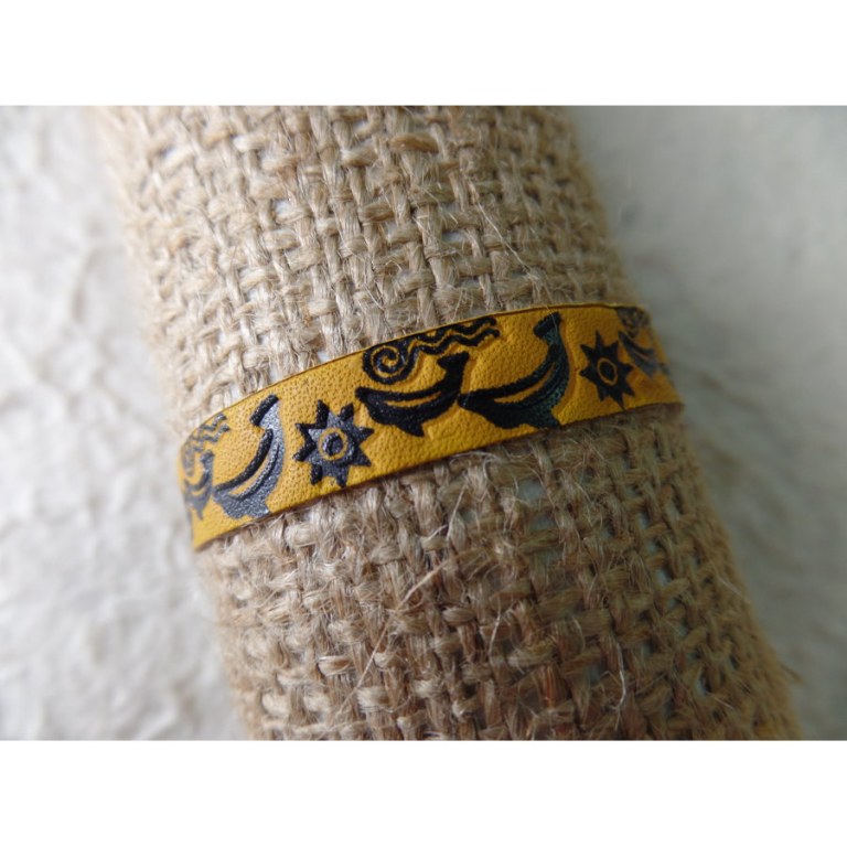 Bracelet pita jaune