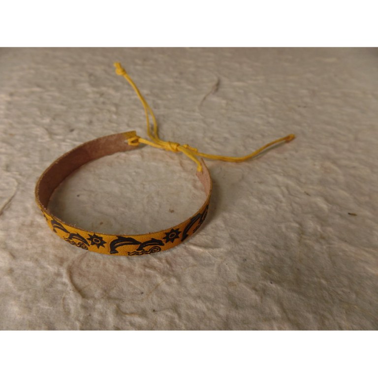 Bracelet pita jaune