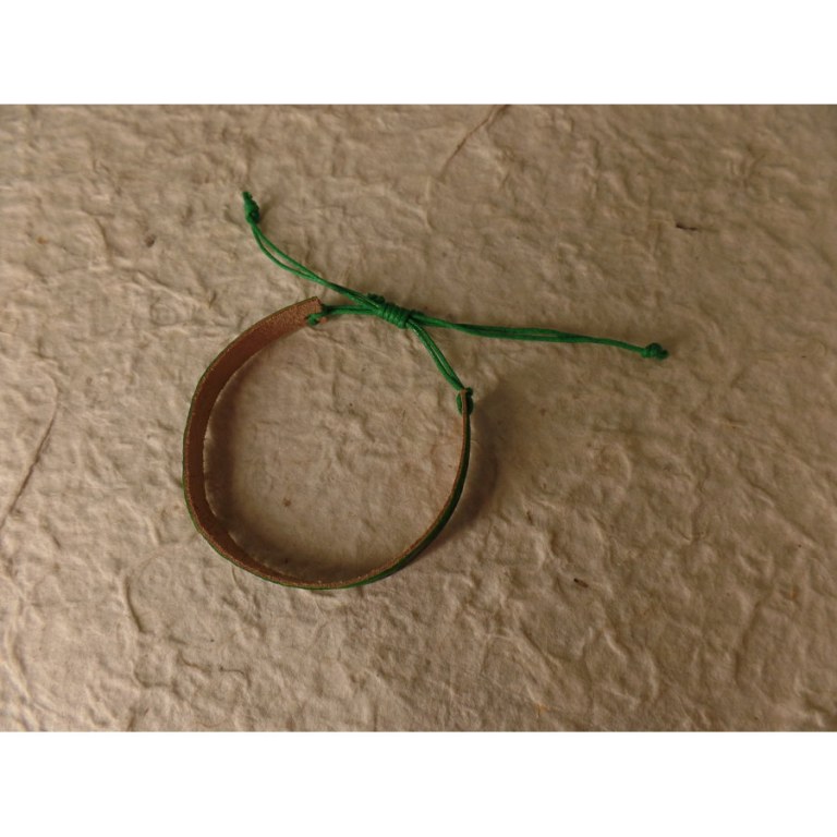 Bracelet pita vert