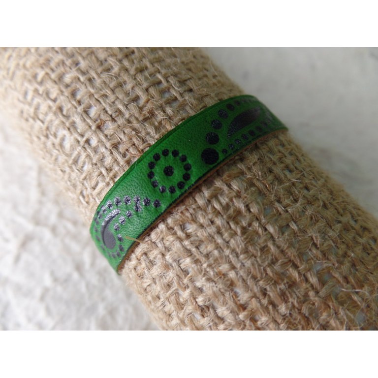 Bracelet pita vert