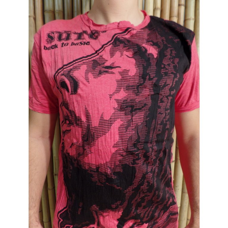 Tee shirt Bob Marley rouge