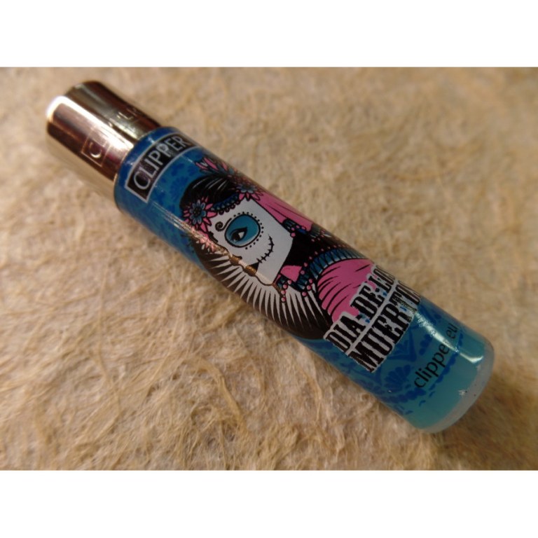 Briquet dia de los muertos bleu