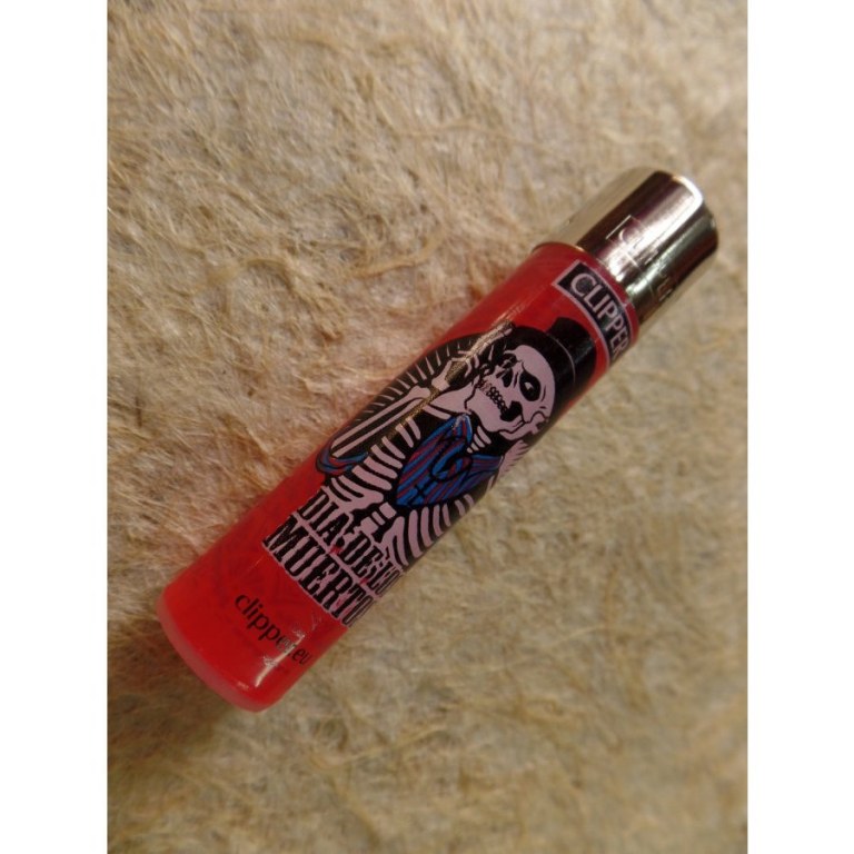 Briquet dia de los muertos rouge