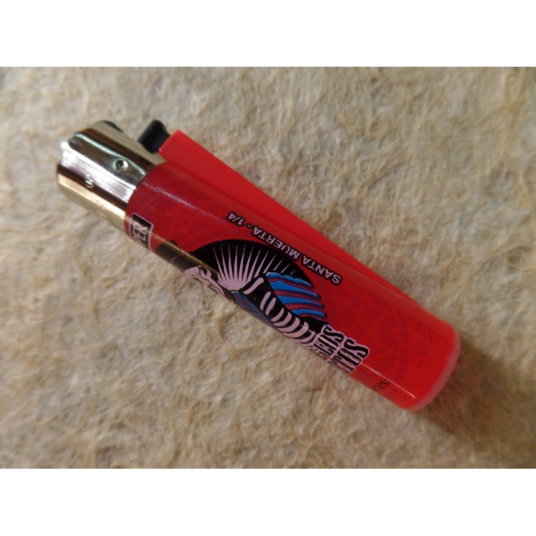 Briquet dia de los muertos rouge