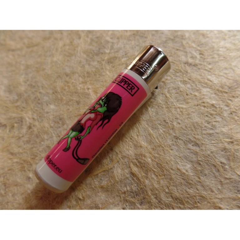 Briquet zombie rose