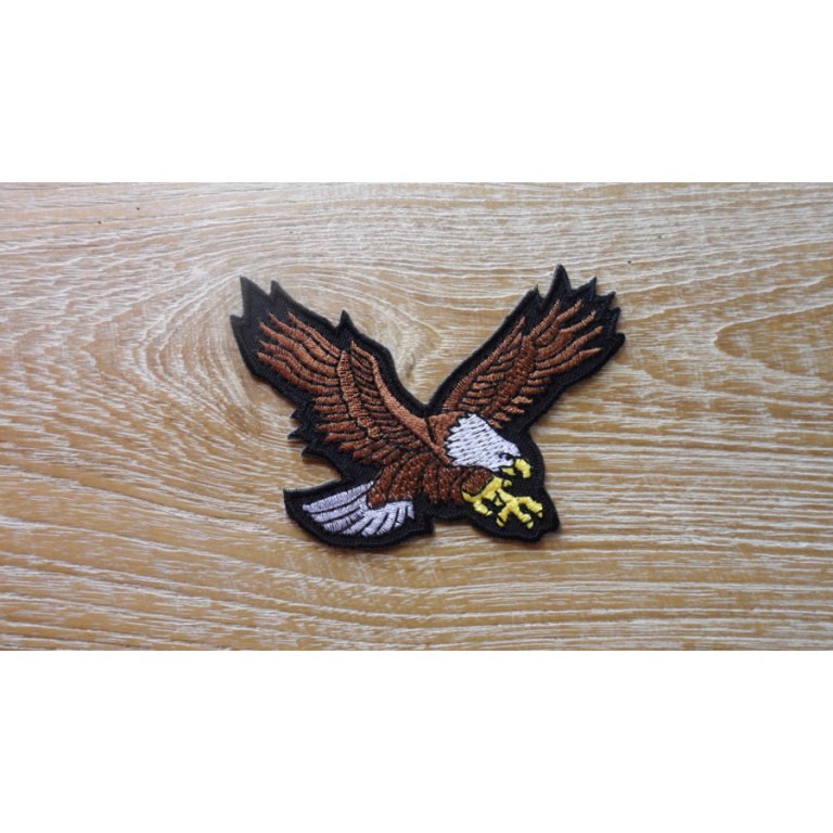 Ecusson aigle marron