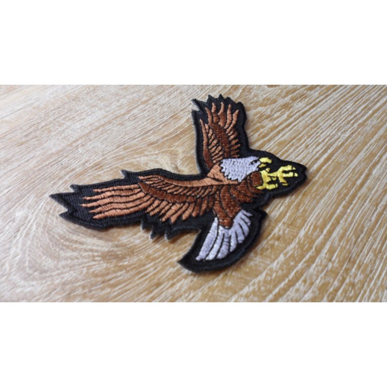 Ecusson aigle marron