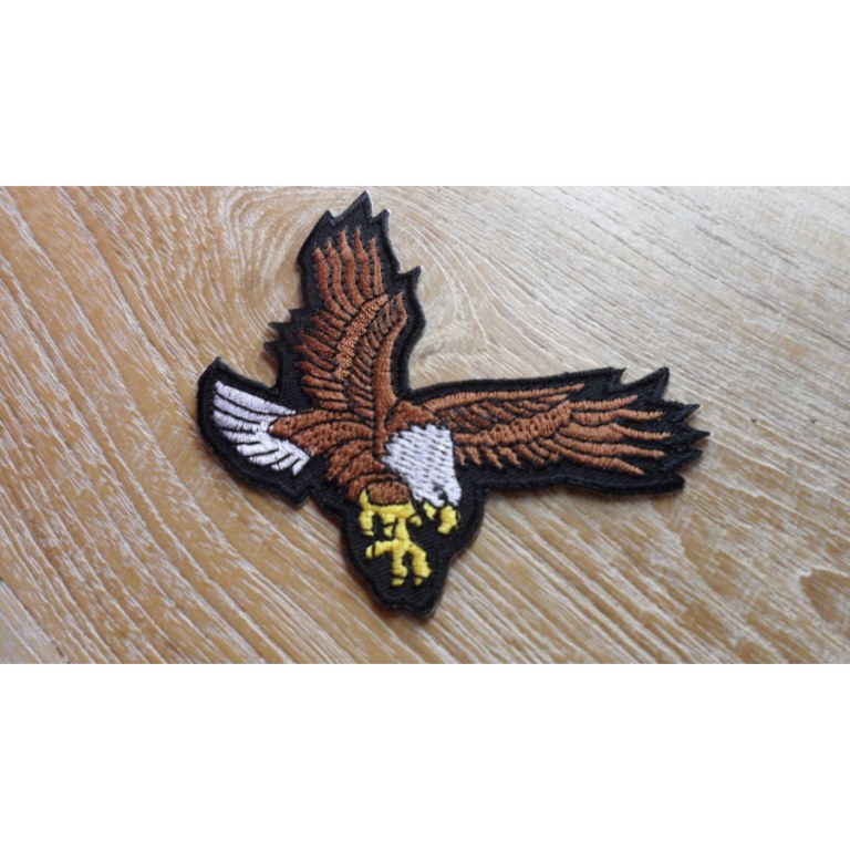 Ecusson aigle marron