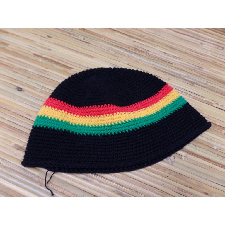 Bonnet rasta Black Hill