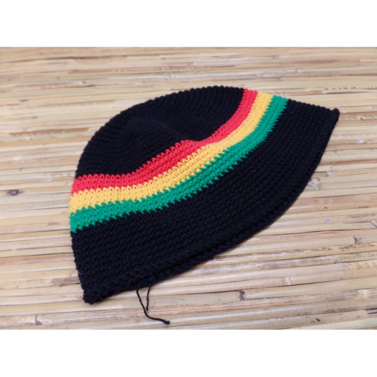 Bonnet rasta Black Hill