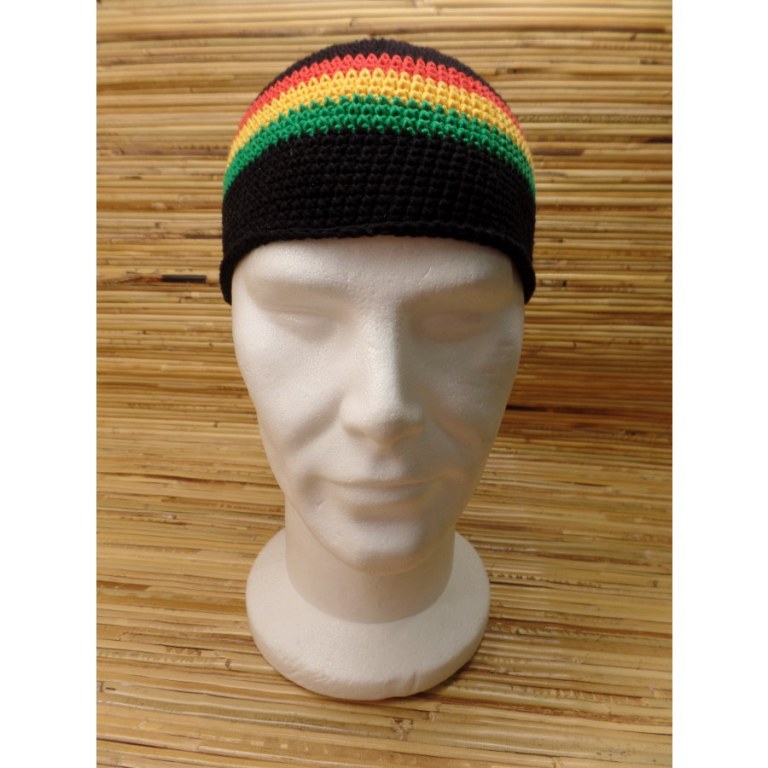 Bonnet rasta Black Hill