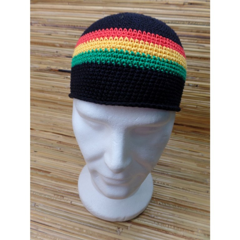 Bonnet rasta Black Hill