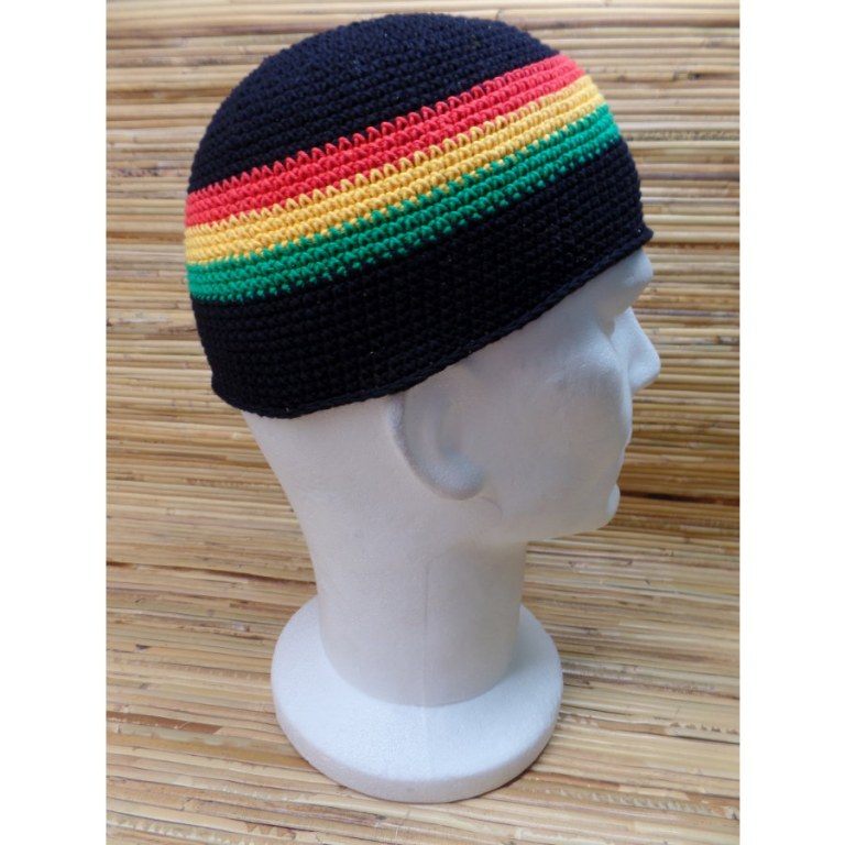 Bonnet rasta Black Hill