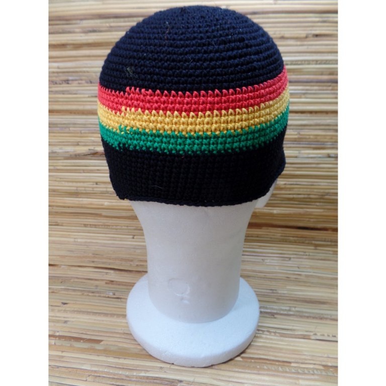 Bonnet rasta Black Hill