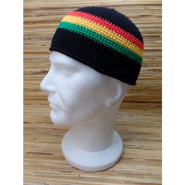 Bonnet rasta Black Hill