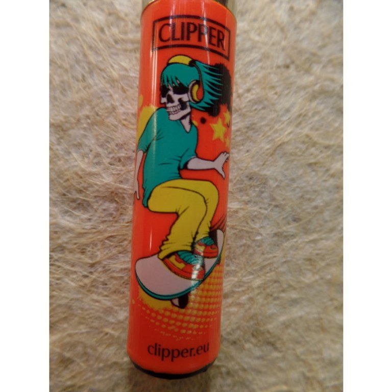 Briquet skate skulls orange