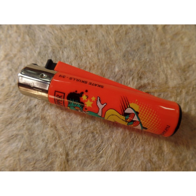 Briquet skate skulls orange