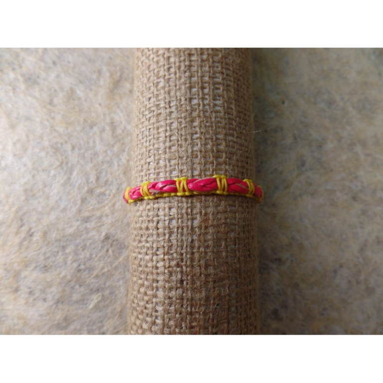 Bracelet akhir jaune/rose