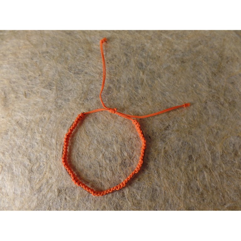 Bracelet akhir orange/rouge