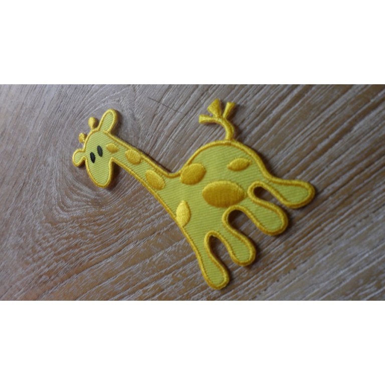 Patch jaune girafe