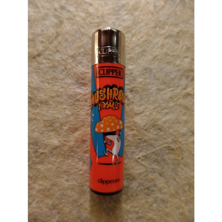 Briquet champignon dansant orange