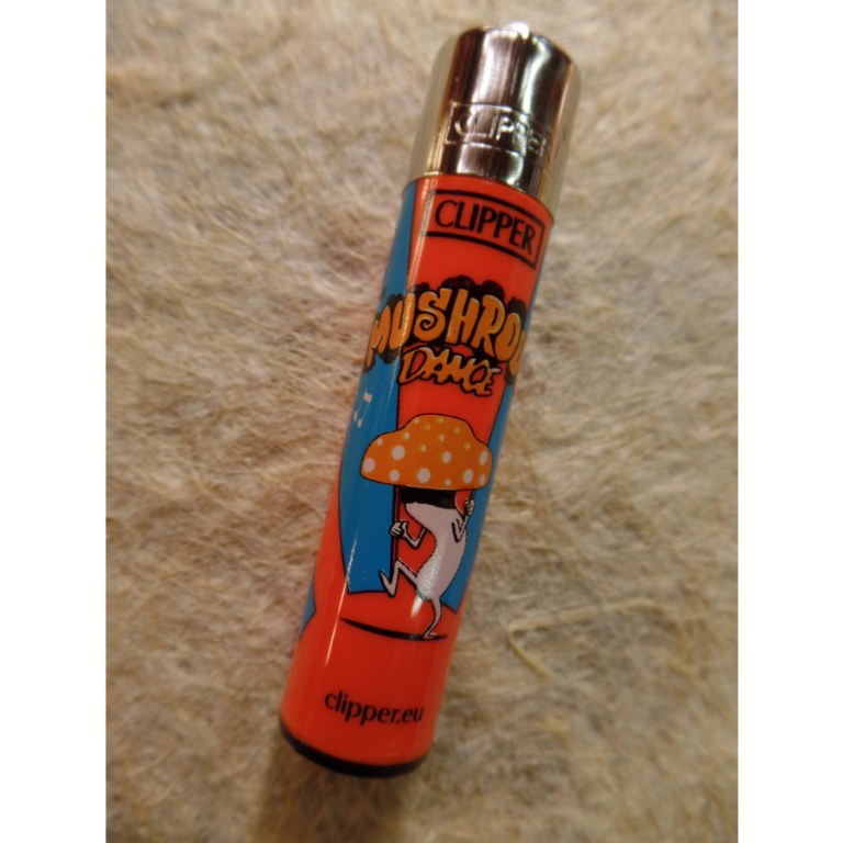 Briquet champignon dansant orange