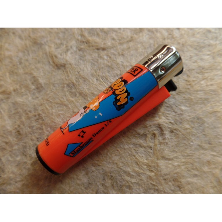 Briquet champignon dansant orange