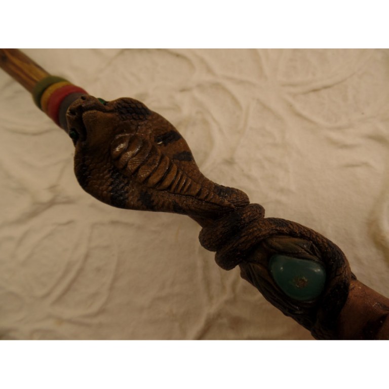 Pipe crâne rasta et cobra