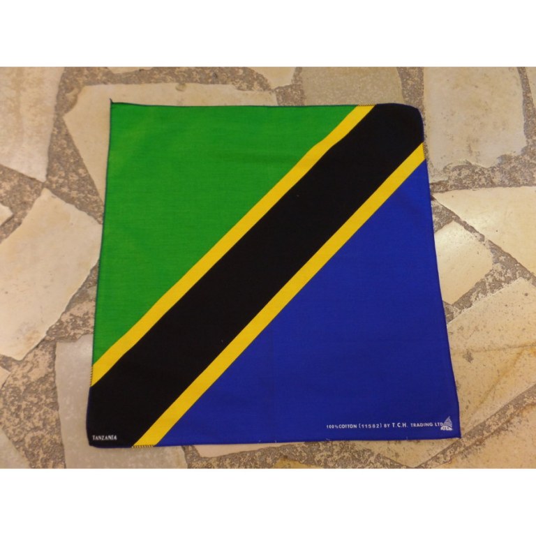 Bandana drapeau Tanzanie