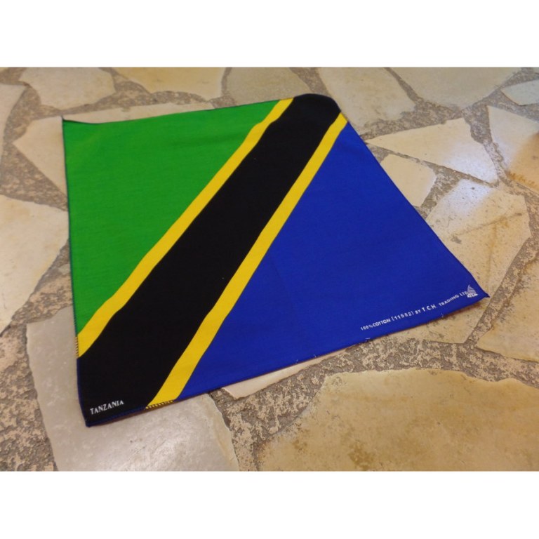 Bandana drapeau Tanzanie