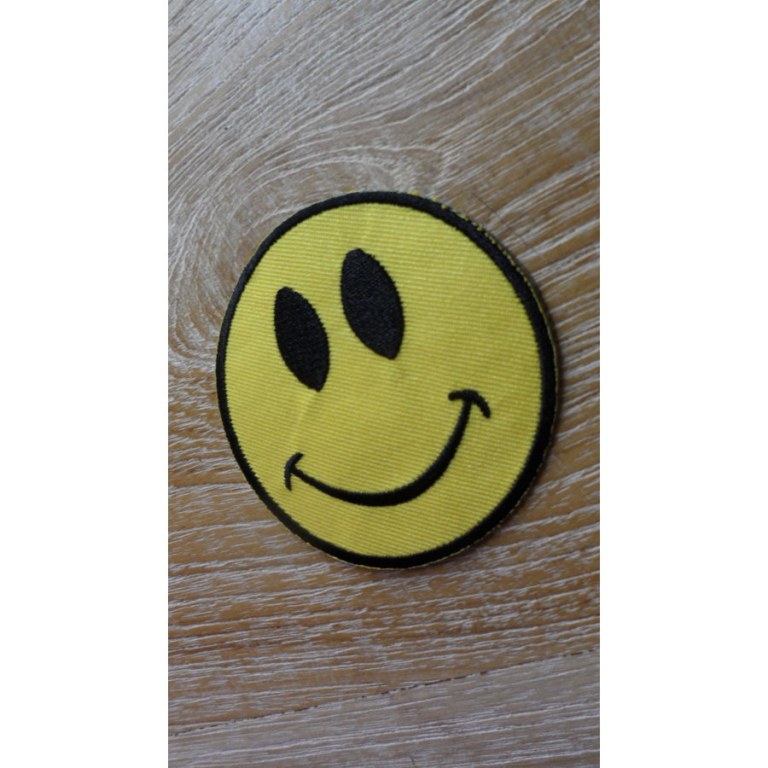 Patch Smiley jaune