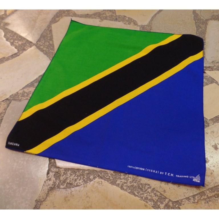 Bandana drapeau Tanzanie