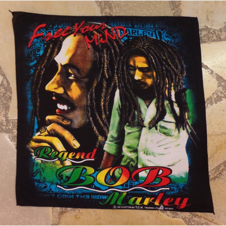Bandana Bob Marley free your mind