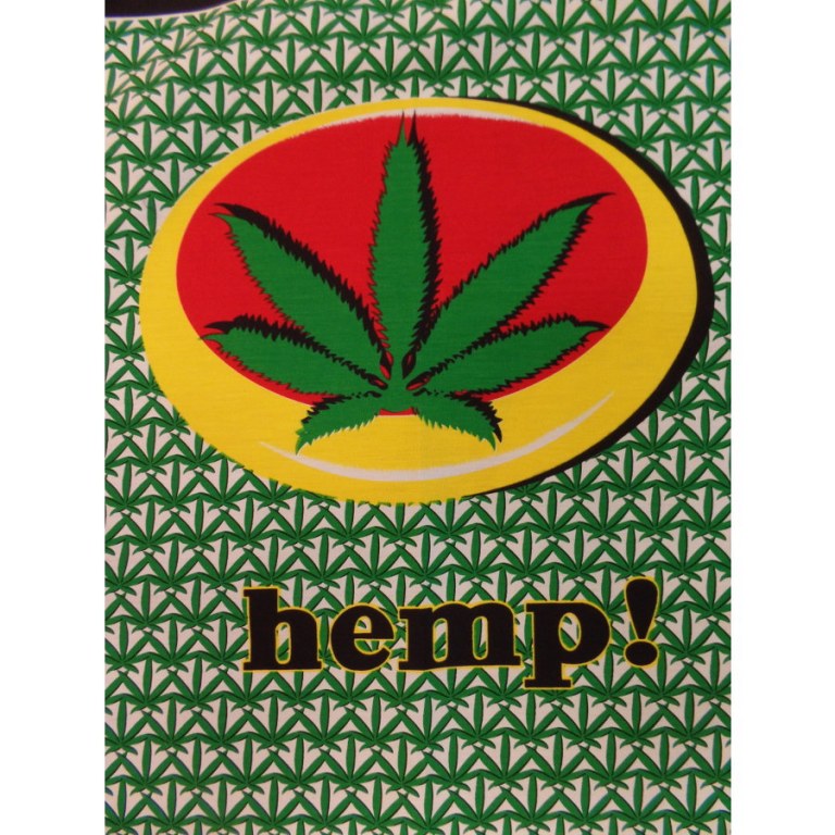 Bandana feuille à fumer hemp