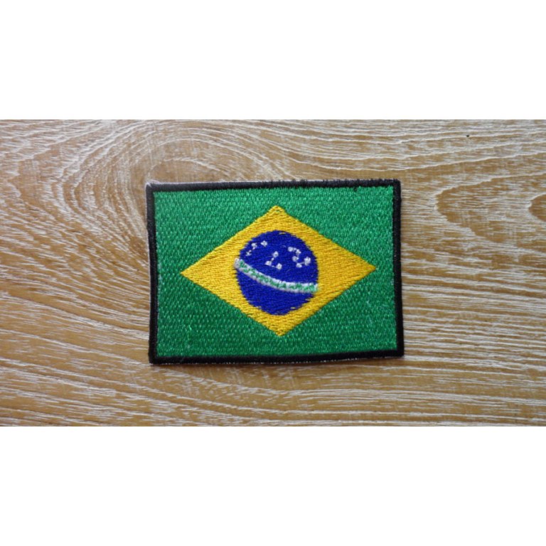 Patch drapeau Brésil